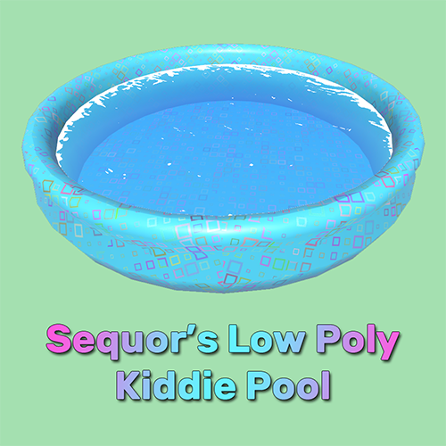 Low Poly Kiddie Pool